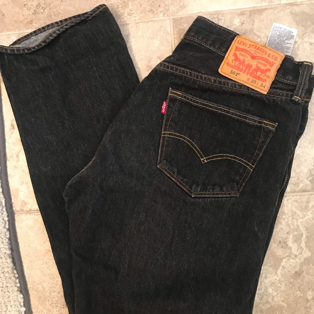 Levi 501 button fly